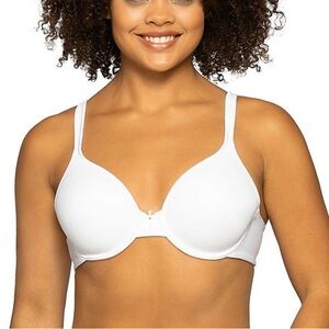 Vanity Fair White Body Cares Beauty Back Underwire Bra